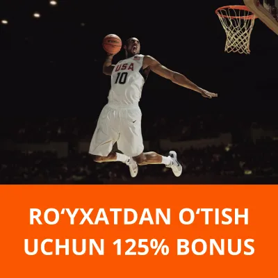 Roʻyxatdan oʻtish uchun 125% bonus Mostbet
